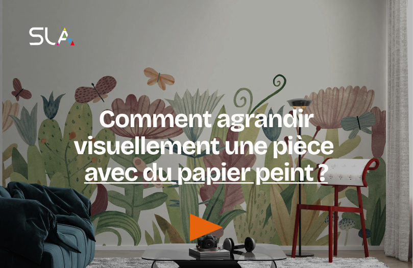 agrandir papier peint sla